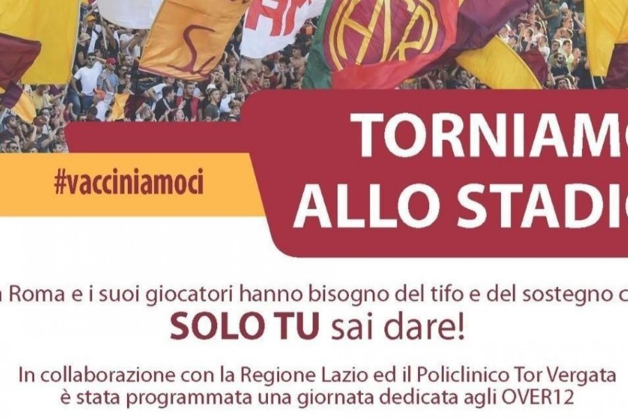 La locandina dell'iniziativa della Regione Lazio