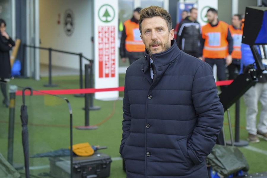 Di Francesco a Udine, di LaPresse