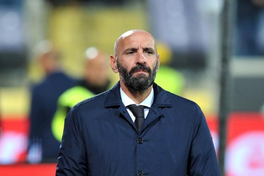 Monchi durante la trasferta di Firenze, di LaPresse