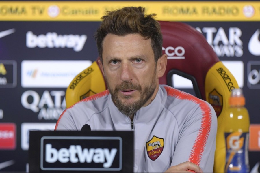 Il tecnico Eusebio Di Francesco, di LaPresse