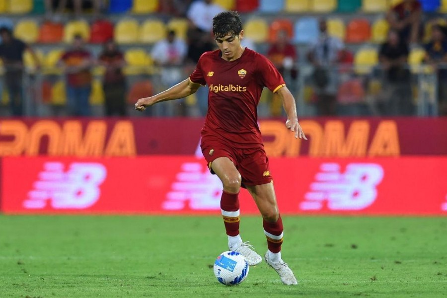 Gonzalo Villar in azione con la Roma @ AS Roma via Getty Images