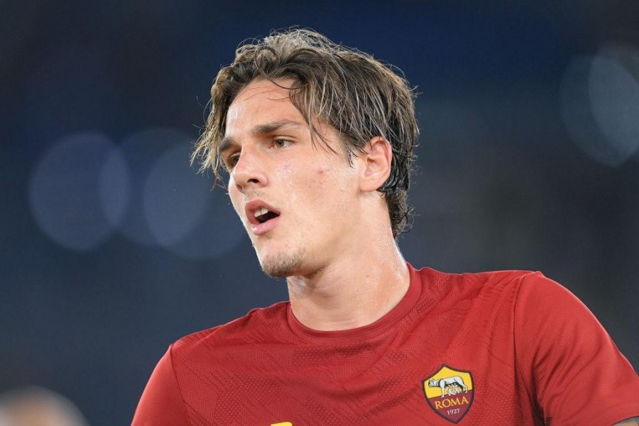 Nicolò Zaniolo prima di Roma-Fiorentina @Getty Images
