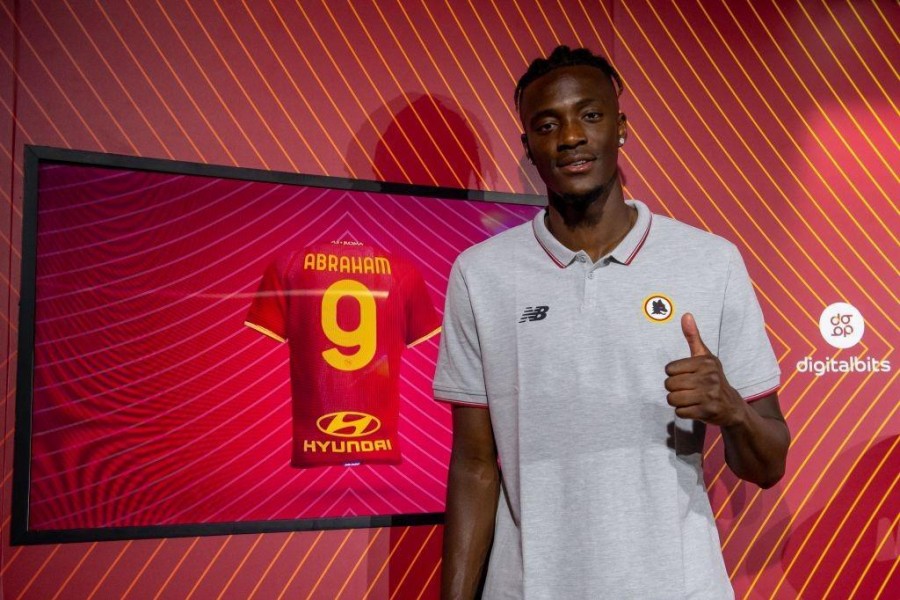 Tammy Abraham, il nuovo centravanti della Roma @ AS Roma via Getty Images