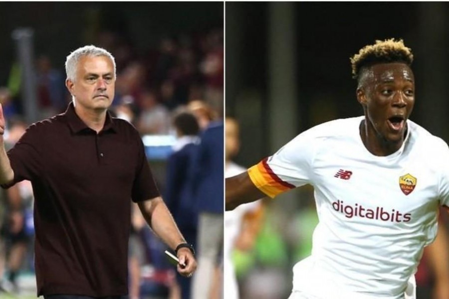 José Mourihno e Tammy Abraham, di Mancini