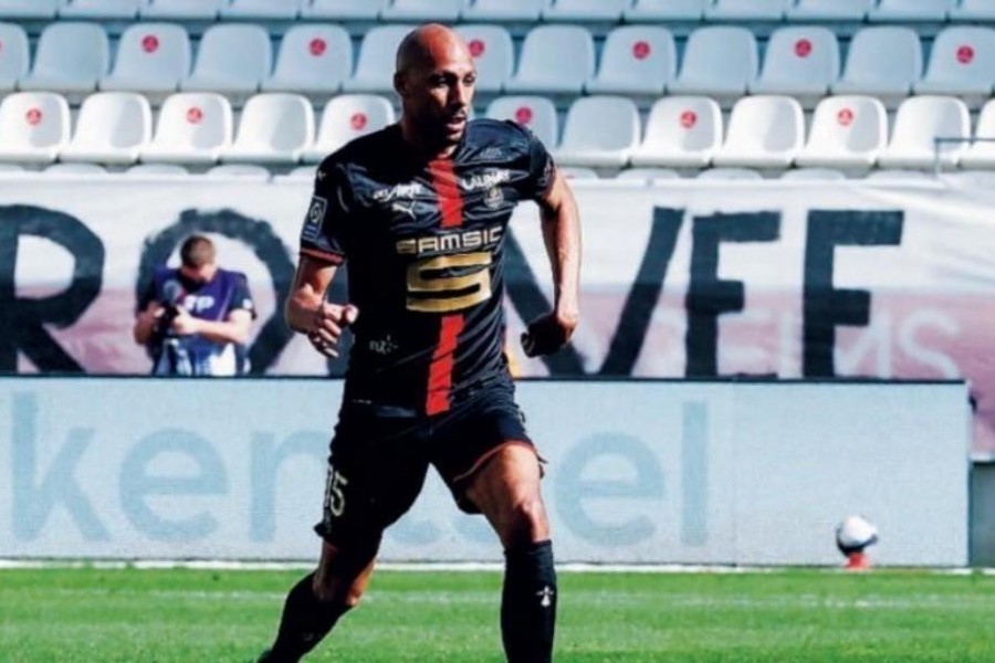 Nzonzi con la maglia del Rennes (Getty Images)