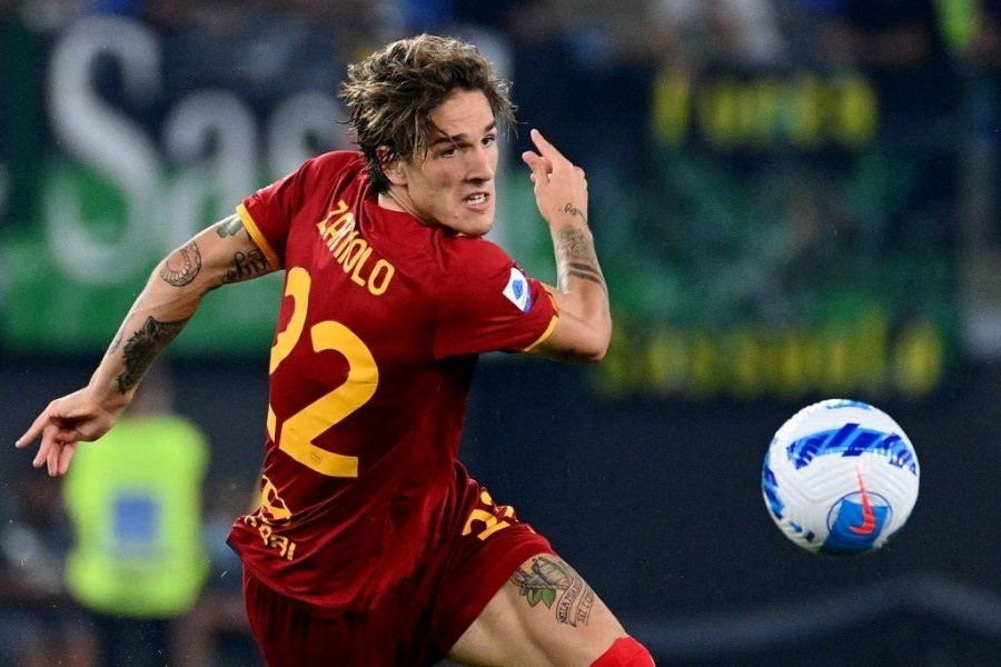 Nicolò Zaniolo, tornerà in campo dal 1' contro il Verona (As Roma via Getty Images)