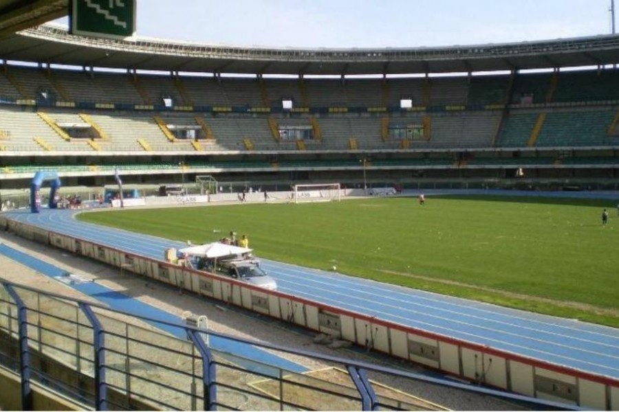 Lo stadio Bentegodi di Verona