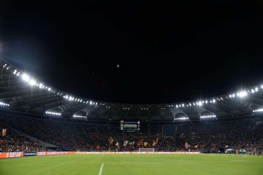 Una vista dello Stadio Olimpico (As Roma via Getty Images)