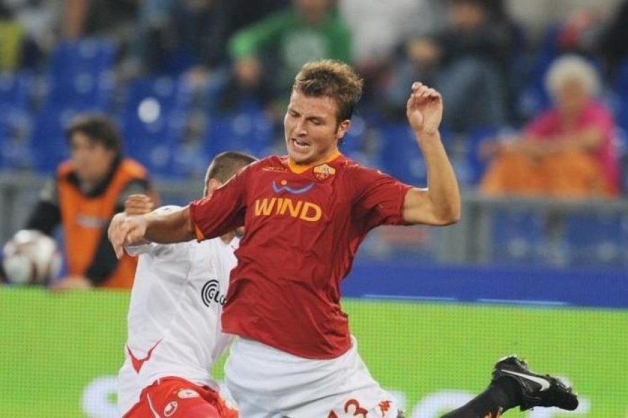 Motta durante Roma-Cska Sofia della stagione 2009/10, di LaPresse