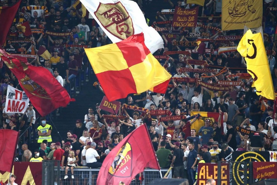 La Curva Sud dell'Olimpico, di Mancini