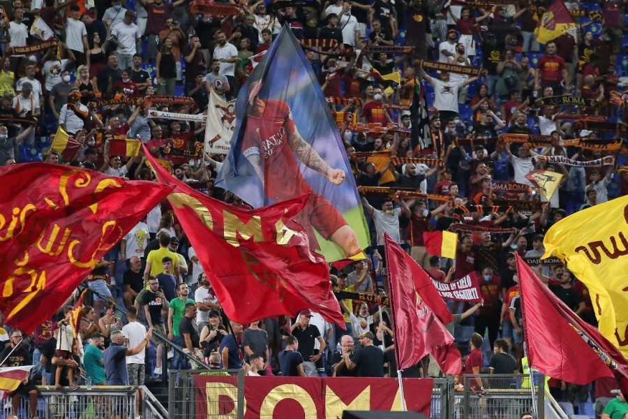 La Curva Sud romanista, di Mancini