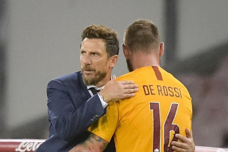 Di Francesco e De Rossi, di LaPresse