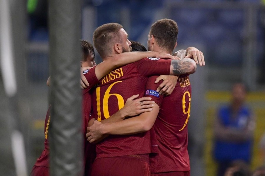 De Rossi e Dzeko, di LaPresse