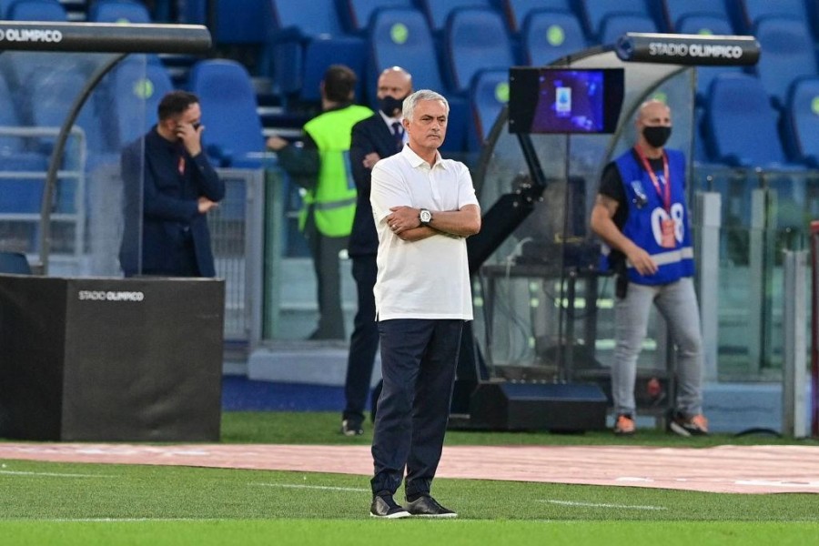 José Mourinho durante Roma-Empoli @Getty images