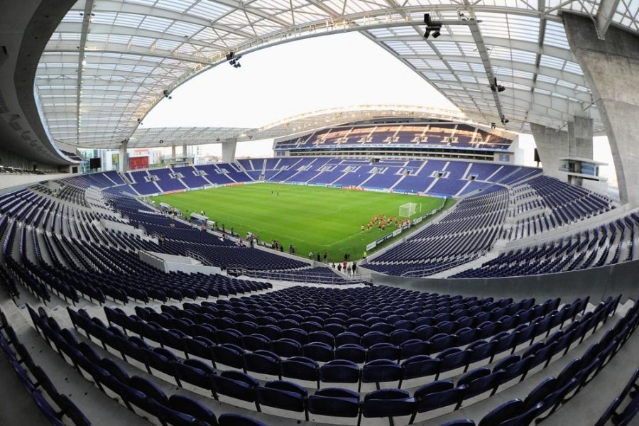 L'Estadio do Dragao, dove la Roma giocherà il 6 marzo