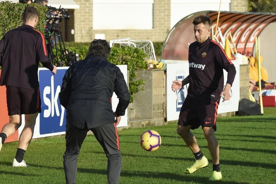 El Shaarawy in allenamento, di LaPresse