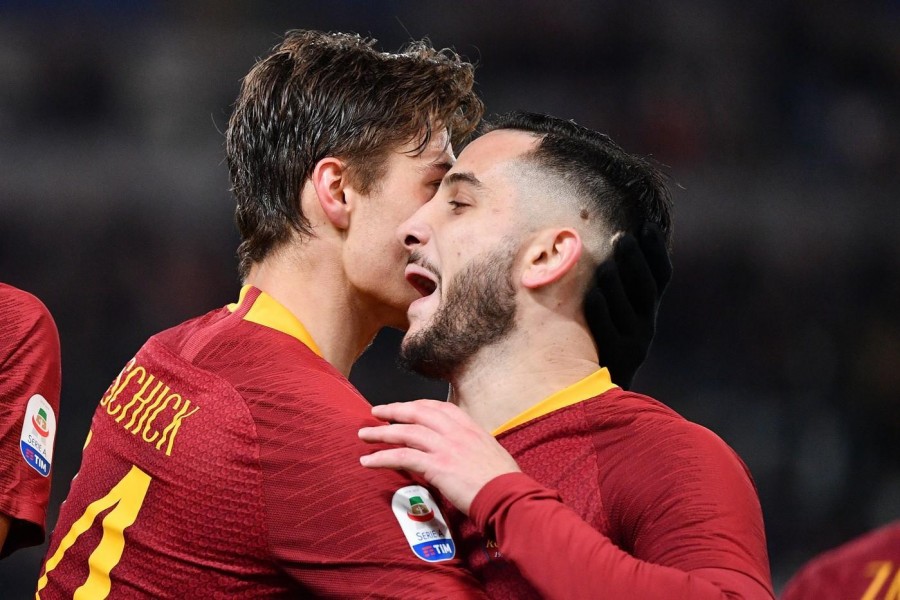 Schick e Manolas, di LaPresse