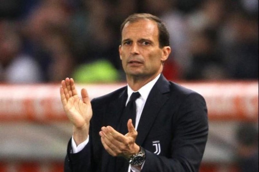 Il tecnico bianconero Max Allegri, di Mancini