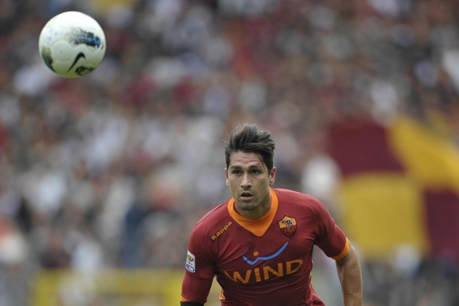 Marco Borriello in giallorosso, di LaPresse