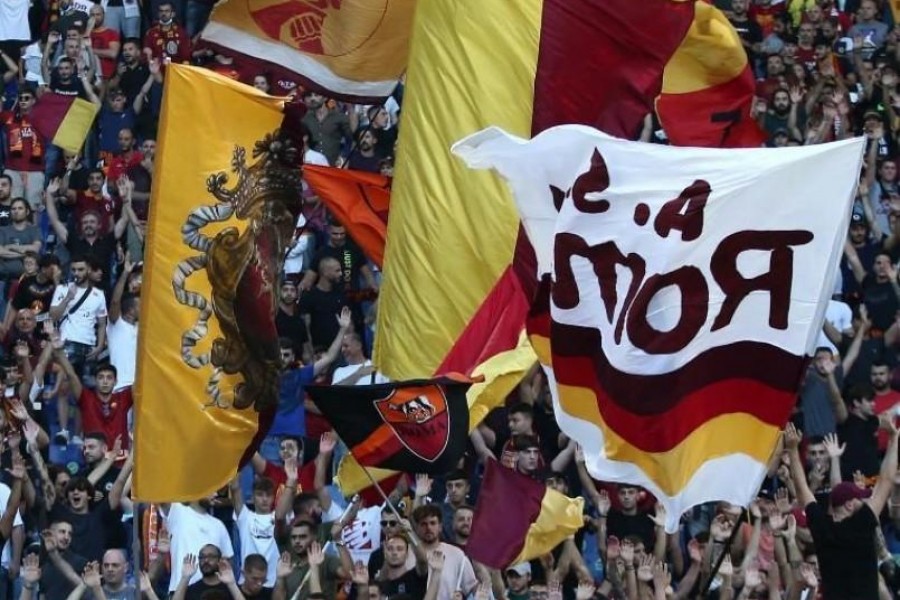 La Curva Sud dell'Olimpico, di Mancini