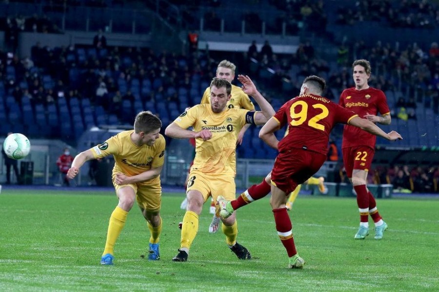 El Shaarawy segna l'1-1 (As Roma via Getty Images)