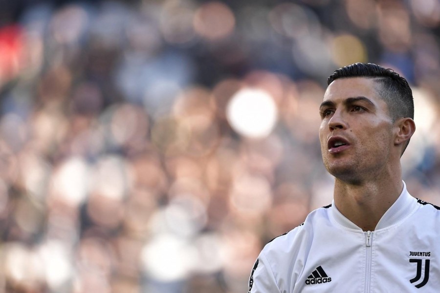 Cristiano Ronaldo con la divisa della Juventus, di LaPresse