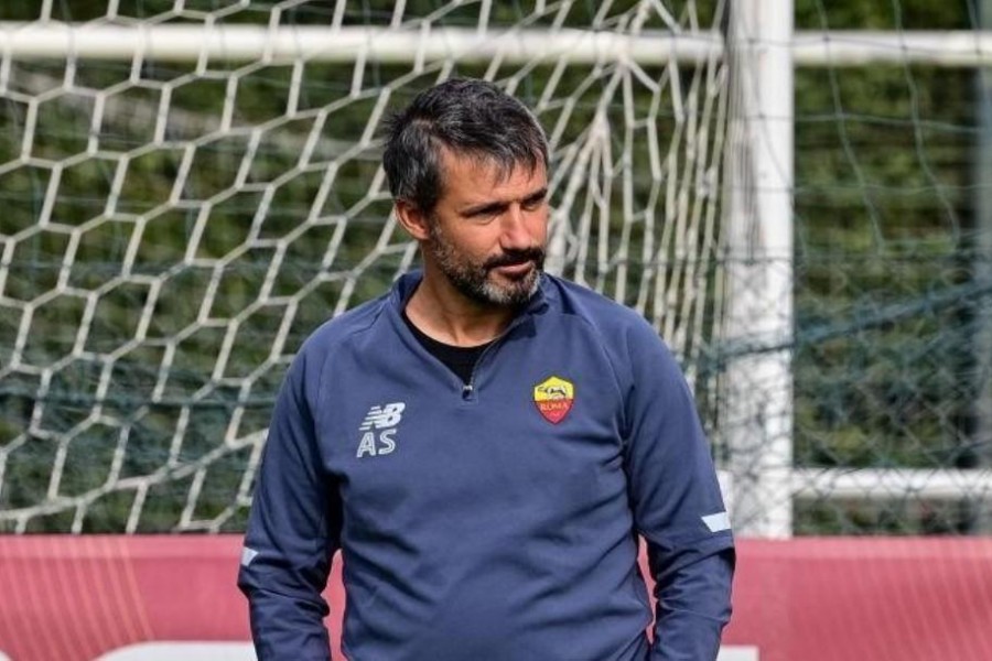 Il tecnico delle giallorosse (As Roma via Getty Images)