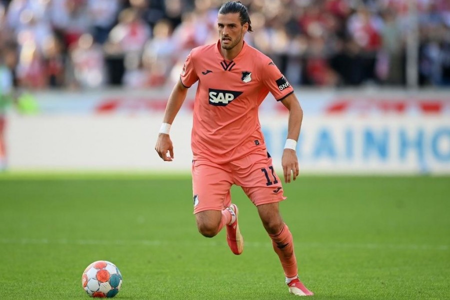 Grillitsch in campo con l'Hoffenheim (Getty Images)