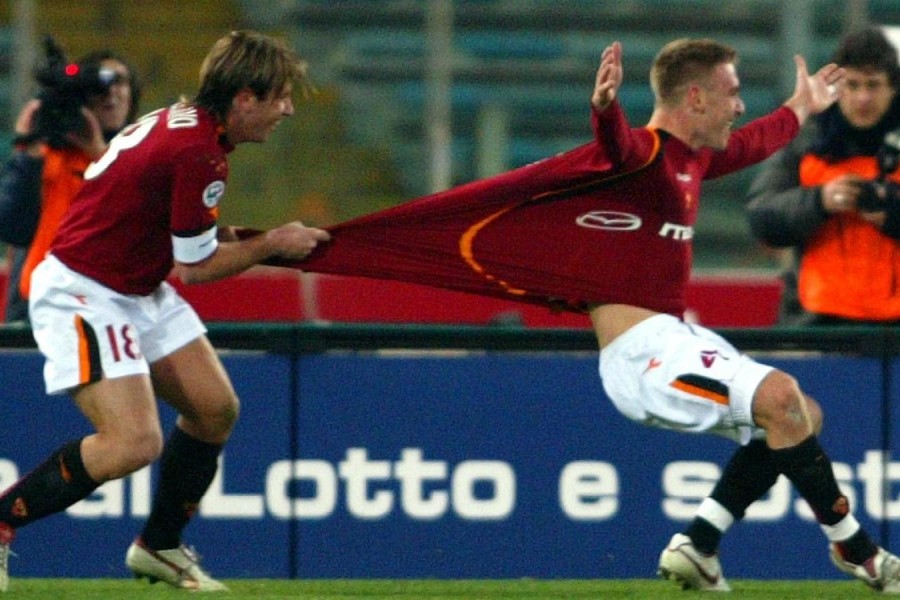 Cassano e De Rossi nel 2005, di LaPresse