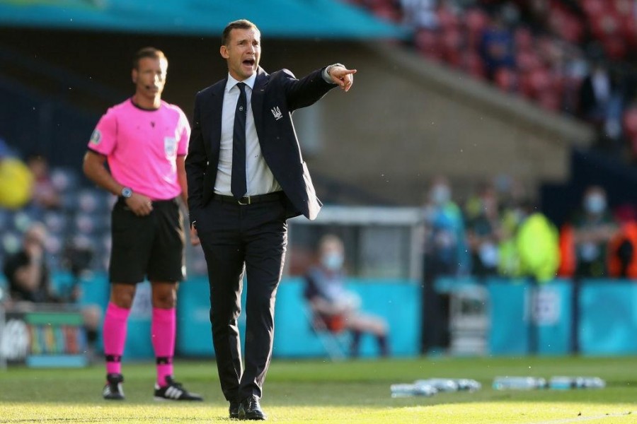 Andriy Shevchenko durante Euro2020 (Getty Images)