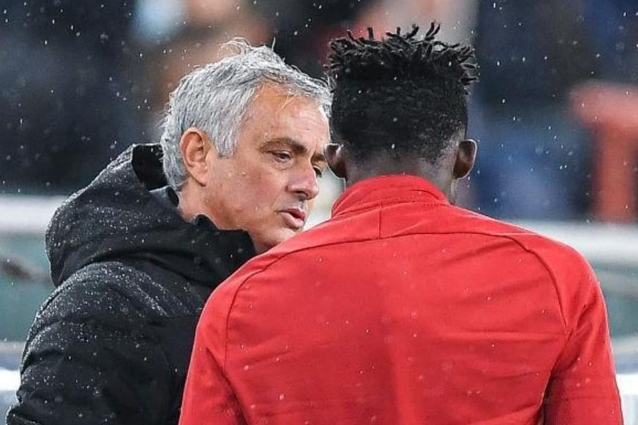 Mourinho e Felix Afena Gyan (Getty Images)