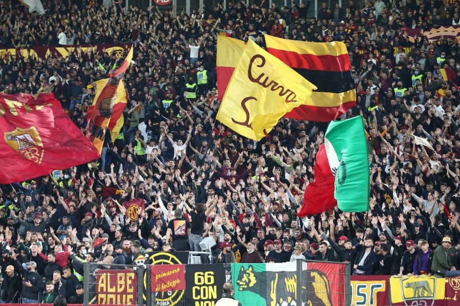 La Curva Sud dello Stadio Olimpico, di Mancini