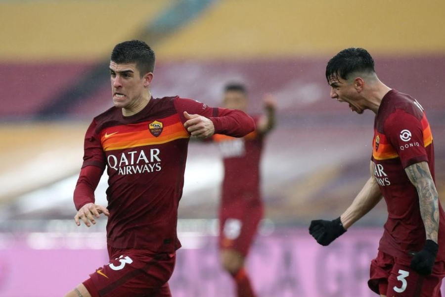 Mancini e Ibanez (As Roma via Getty Images)