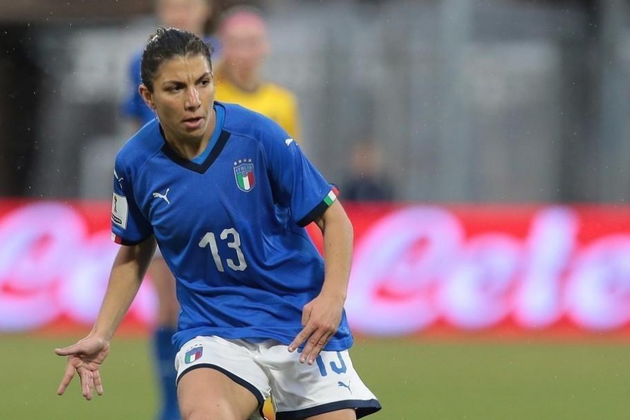 Elisa Bartoli con la maglia dell'Italia