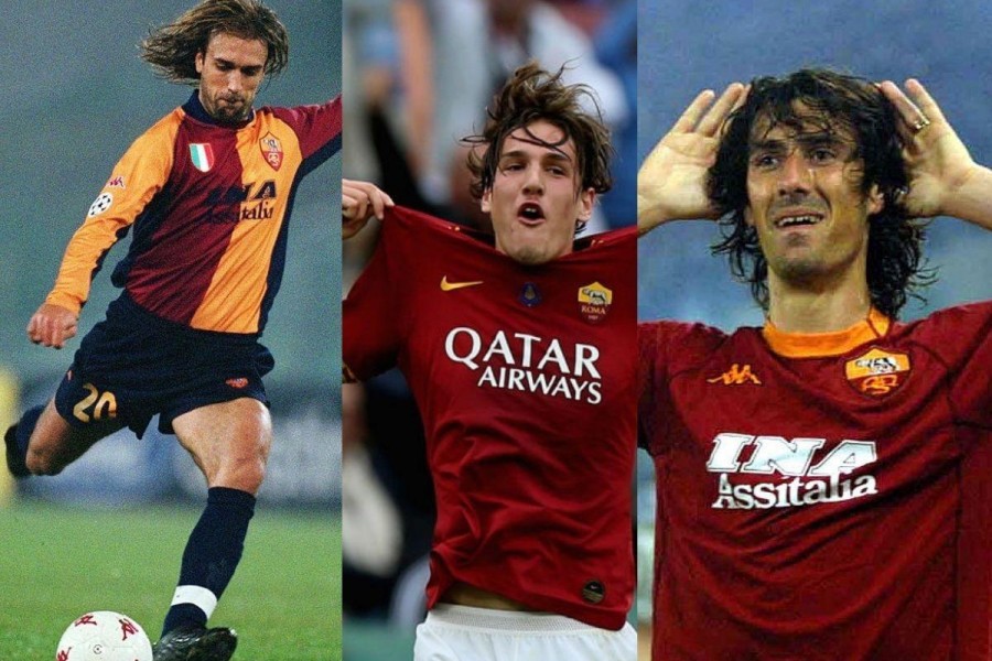 Batistuta, Zaniolo, Delvecchio (Getty Images)