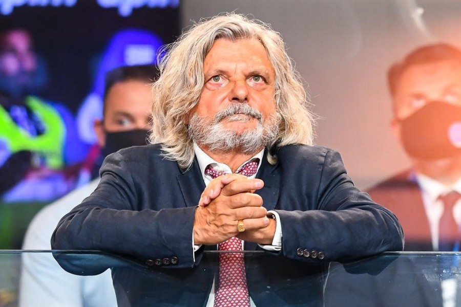Massimo Ferrero, l'ormai ex presidente della Samp (Getty Images)