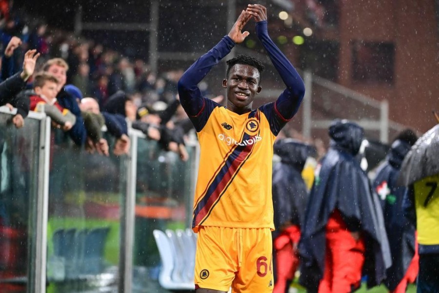 Felix Afena-Gyan contro il Genoa (Getty Images)