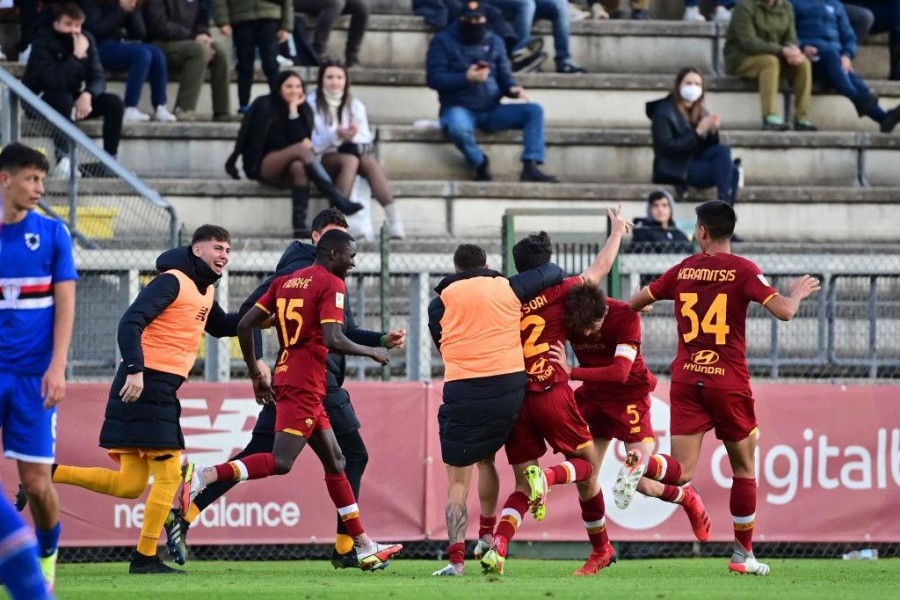 Roma-Sampdoria Primavera (As Roma via Getty Images)