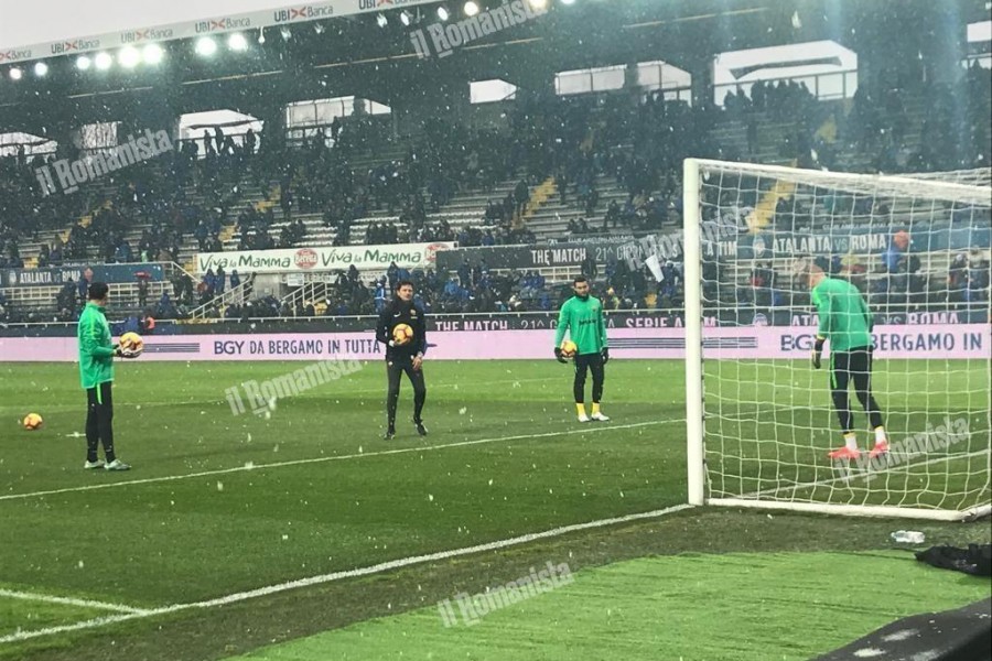 Nevica a Bergamo