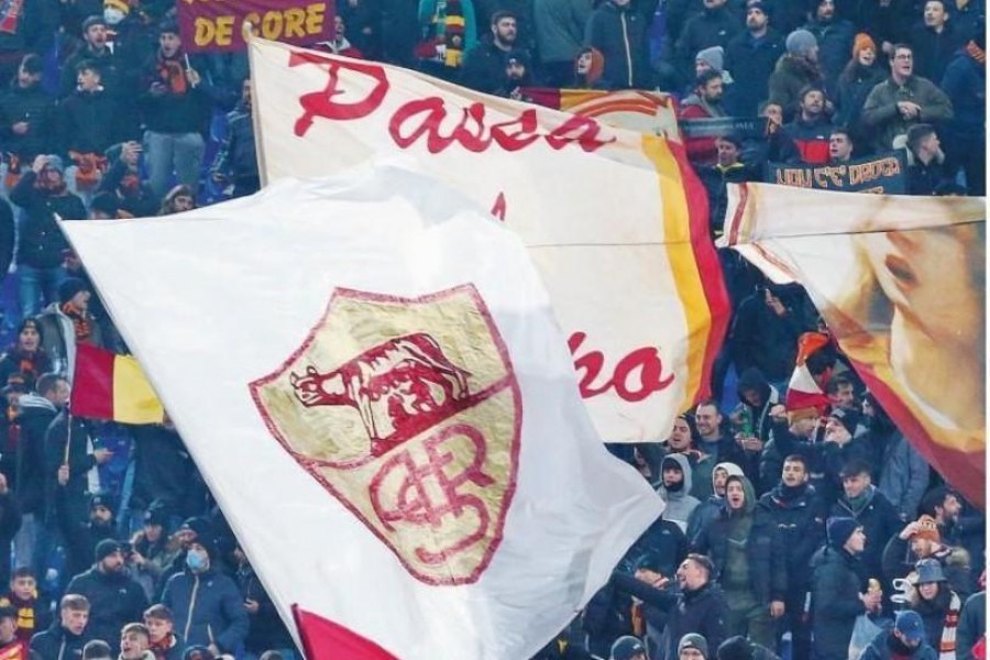 La Curva Sud ieri sera, di Mancini