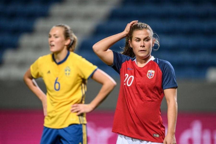 Emilie Haavi contro la Svezia (Getty Images)