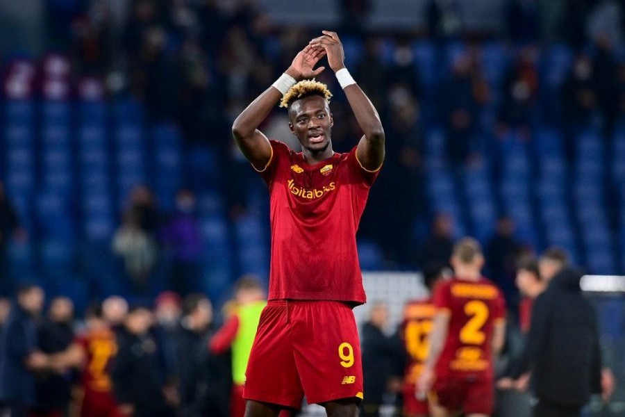 Abraham in Roma-Torino (Photo by Fabio Rossi/AS Roma via Getty Images)