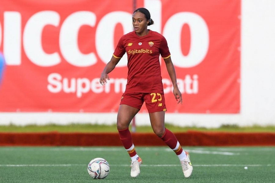 Allyson Swaby in Coppa Italia contro il Pomigliano (Photo by AS Roma/AS Roma via Getty Images)