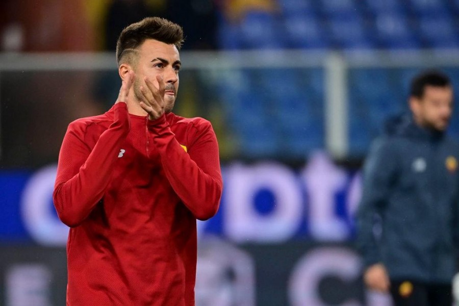 Stephan El Shaarawy prima della gara con il Genoa (Photo by Fabio Rossi/2021 Fabio Rossi)