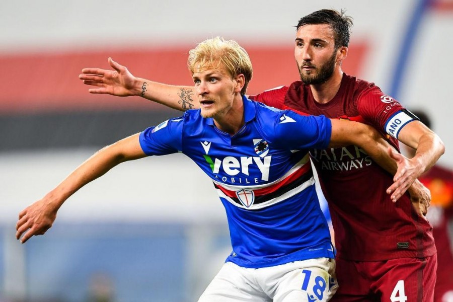 Cristante e Thorsby nel maggio 2021 (Getty Images)