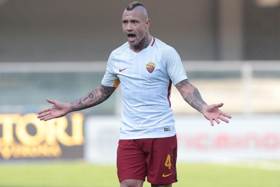 Nainggolan contro il Verona nel 2018 (Getty Images)