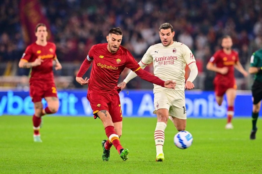 Lorenzo Pellegrini in Roma-Milan (Getty Images)