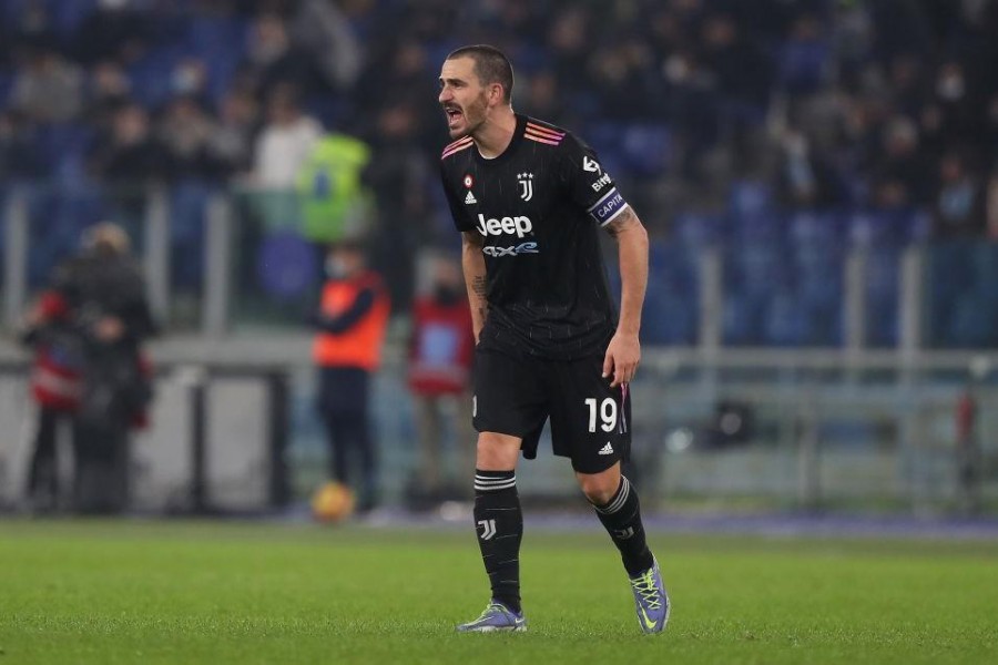 Bonucci in campo con la Juve (Getty Images)