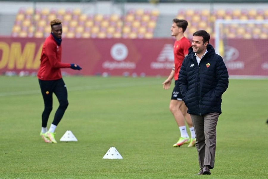 Tiago Pinto a Trigoria (Getty Images)