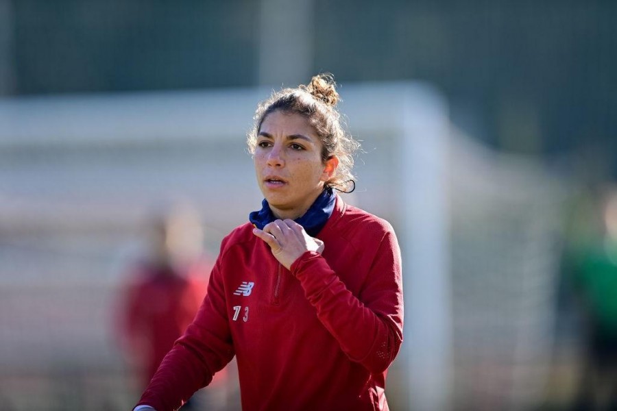 Il capitano delle giallorosse Elisa Bartoli (As Roma via Getty Images)